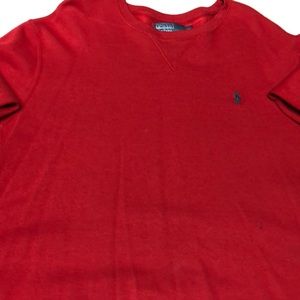 Ralph Lauren’s sweatshirt